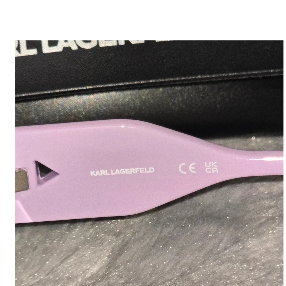 New Karl Lagerfeld KL6146S Lilac Cat Eye Sunglasses CE UKCA‎